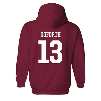 Arkansas - NCAA Women's Basketball : Sasha Goforth - Hooded Sweatshirt Classic Shersey