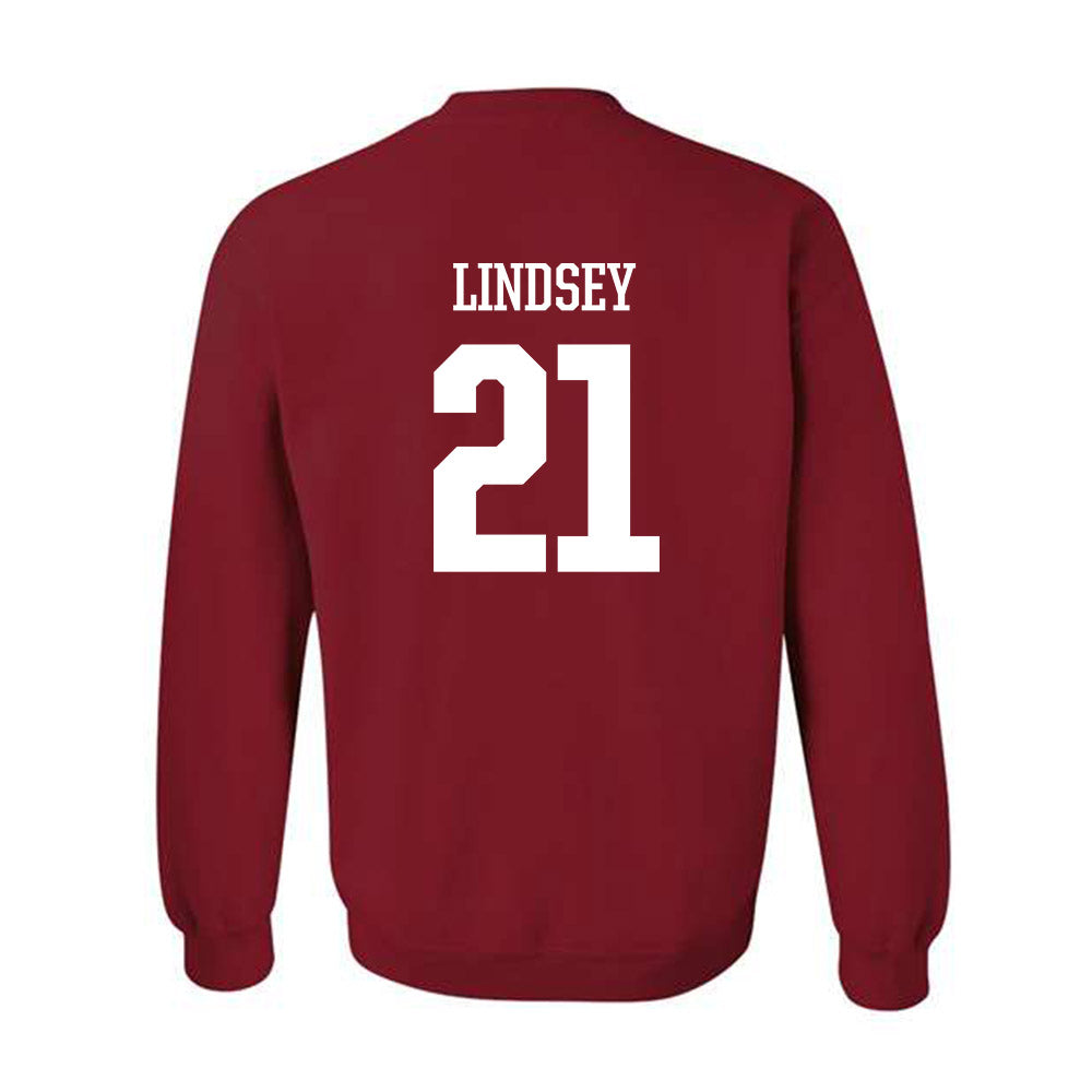 Arkansas - NCAA Women's Basketball : Loren Lindsey - Crewneck Sweatshirt Classic Shersey