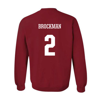 Arkansas - NCAA Softball : Kylie Brockman - Crewneck Sweatshirt Classic Shersey