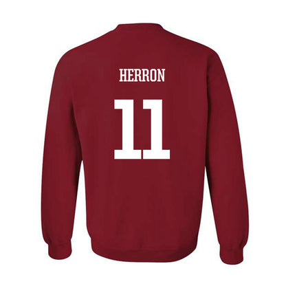 Arkansas - NCAA Softball : Robyn Herron - Crewneck Sweatshirt Classic Shersey