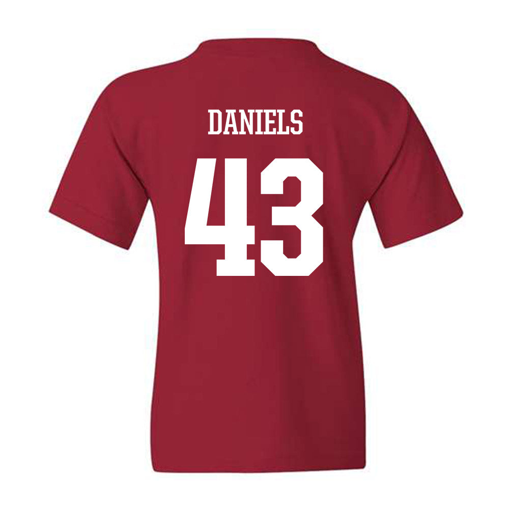 Arkansas - NCAA Women's Basketball : Makayla Daniels - Youth T-Shirt Classic Shersey