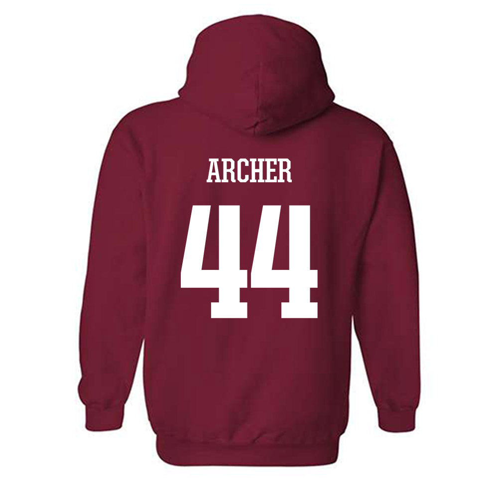 Arkansas - NCAA Women's Basketball : Maryn Archer - Hooded Sweatshirt Classic Shersey