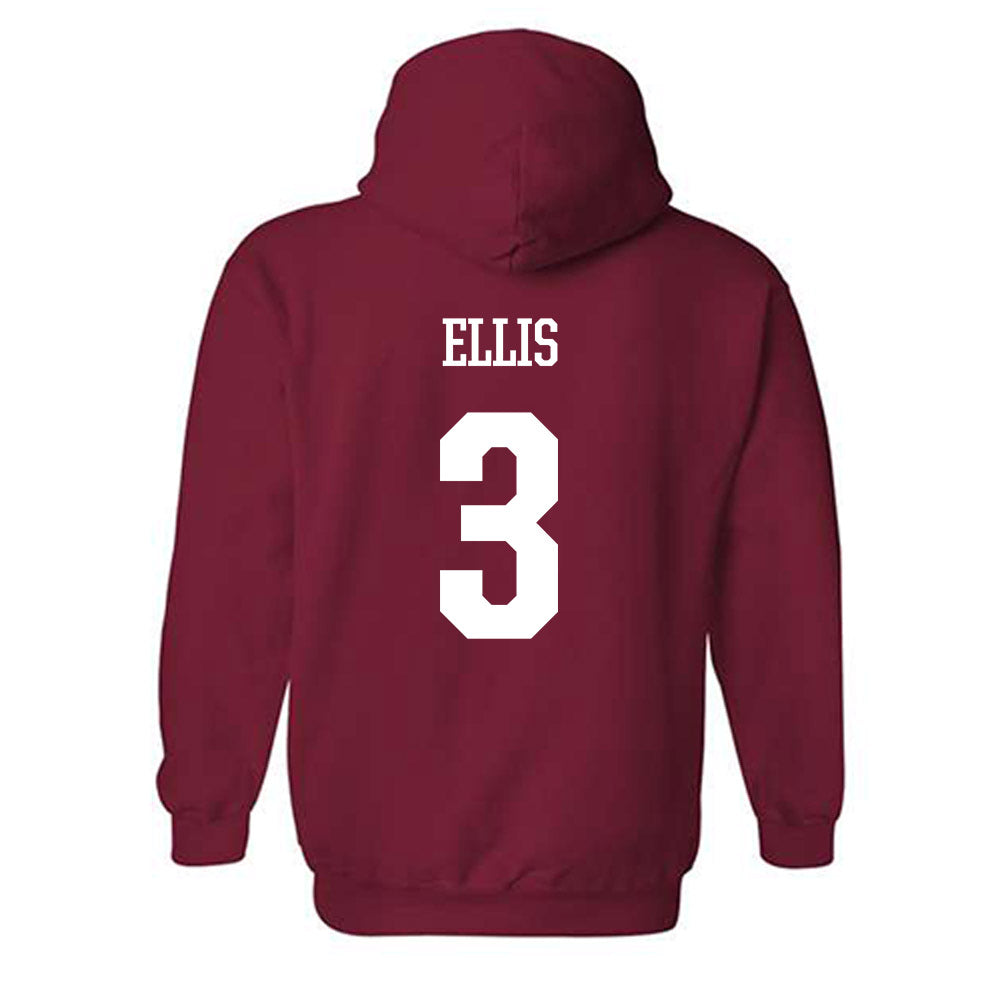 Arkansas - NCAA Men's Basketball : El Ellis - Hooded Sweatshirt Classic Shersey
