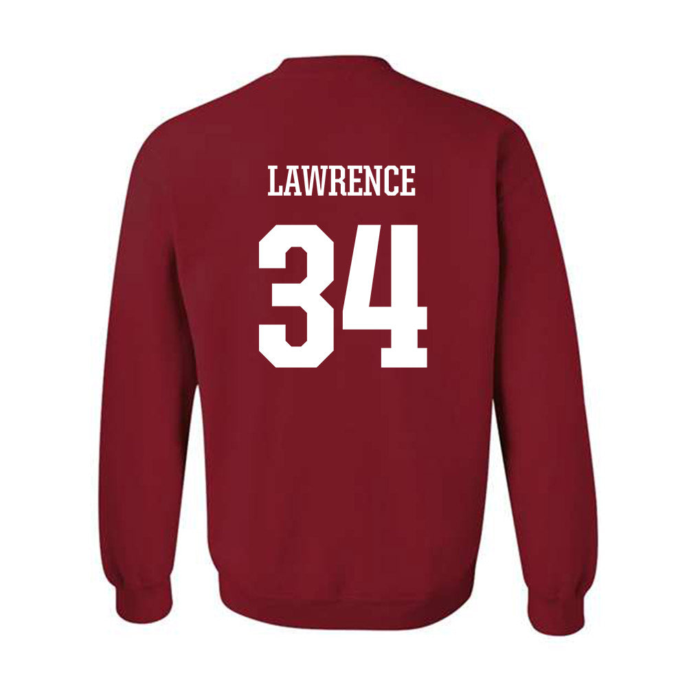 Arkansas - NCAA Women's Basketball : Jenna Lawrence - Crewneck Sweatshirt Classic Shersey