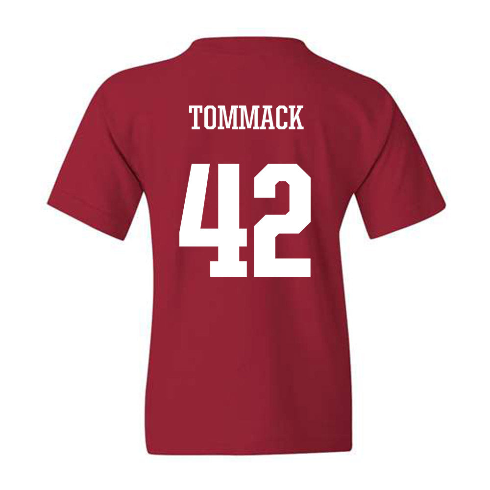 Arkansas - NCAA Women's Soccer : Taylor Tommack - Classic Shersey Youth T-Shirt