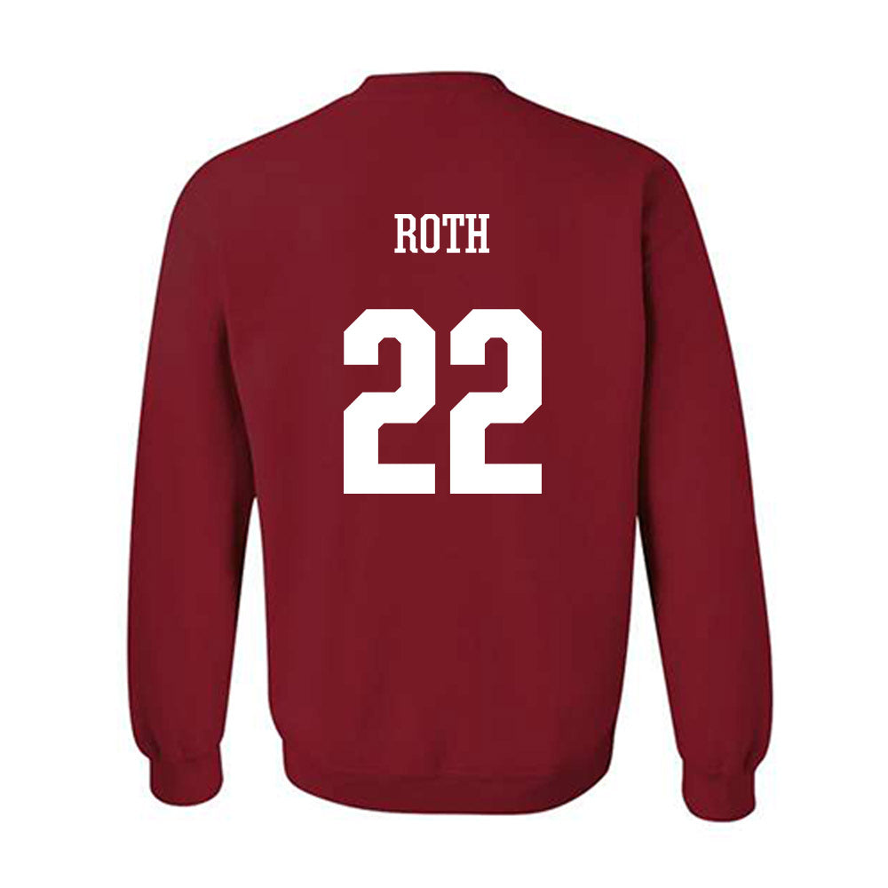 Arkansas - NCAA Women's Volleyball : Ava Roth - Classic Shersey Sweatshirt