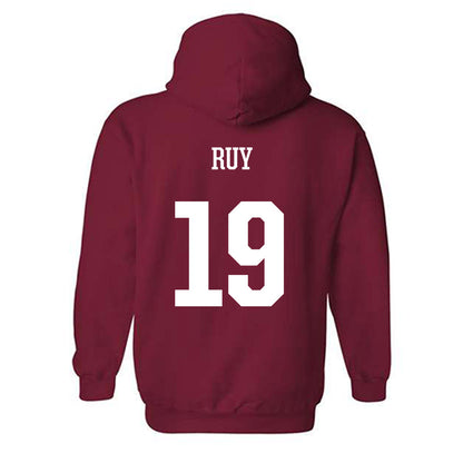Arkansas - NCAA Women's Volleyball : Olivia Ruy - Classic Shersey Hooded Sweatshirt