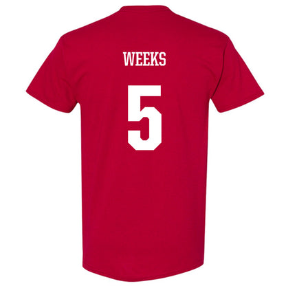 Arkansas - NCAA Women's Volleyball : Kylie Weeks - Classic Shersey Short Sleeve T-Shirt
