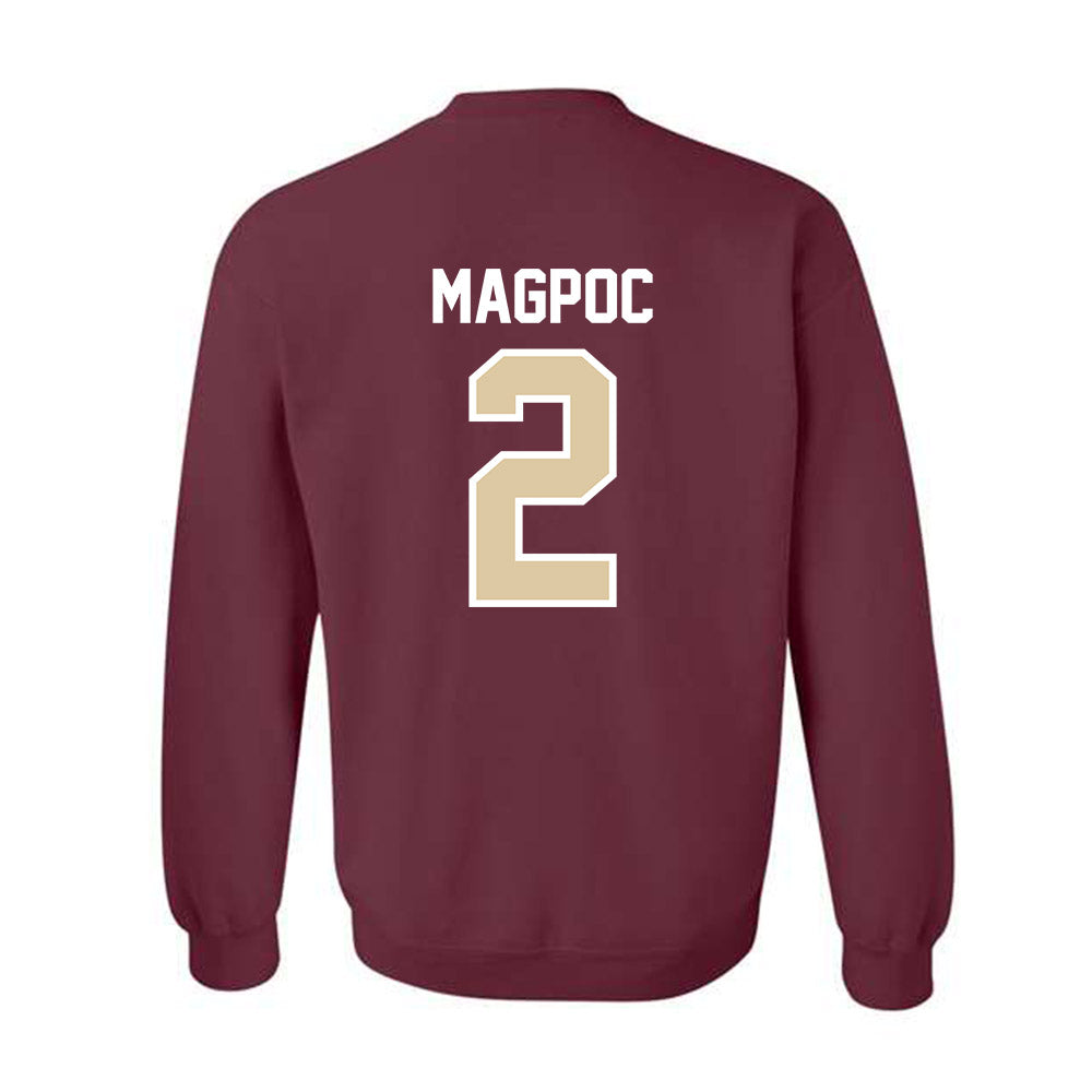 Boston College - NCAA Baseball : Adam Magpoc - Crewneck Sweatshirt Classic Shersey