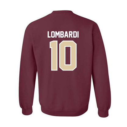 Boston College - NCAA Baseball : Brad Lombardi - Crewneck Sweatshirt Classic Shersey