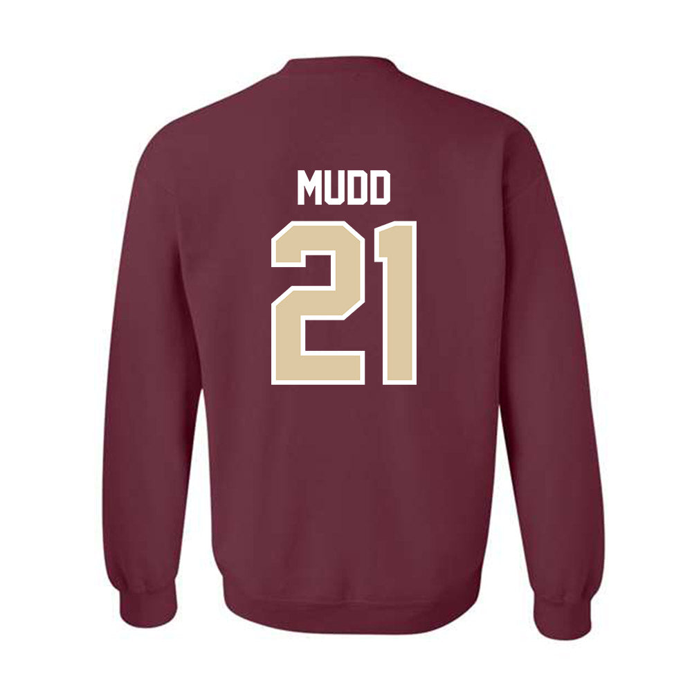 Boston College - NCAA Baseball : Tyler Mudd - Crewneck Sweatshirt Classic Shersey