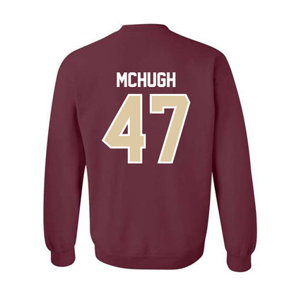 Boston College - NCAA Baseball : Nate Mchugh - Crewneck Sweatshirt Classic Shersey