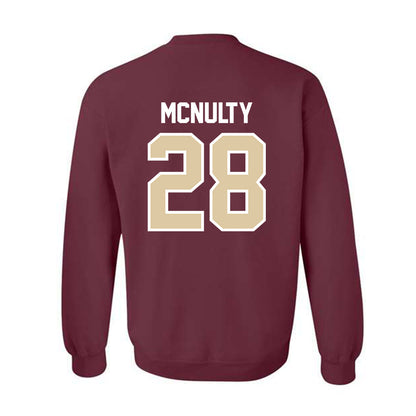 Boston College - NCAA Baseball : Sam McNulty - Crewneck Sweatshirt Classic Shersey