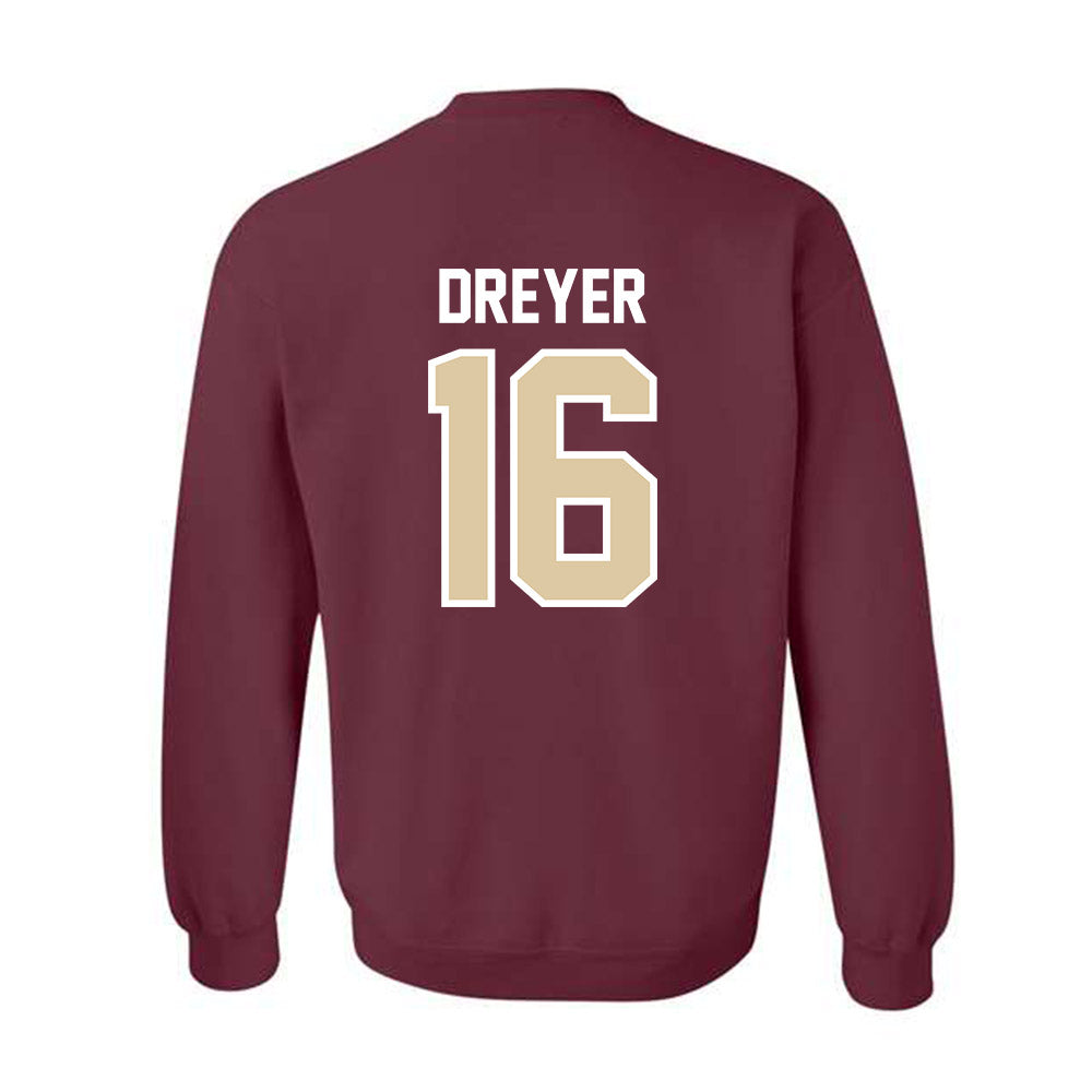 Boston College - NCAA Baseball : Connor Dreyer - Crewneck Sweatshirt Classic Shersey