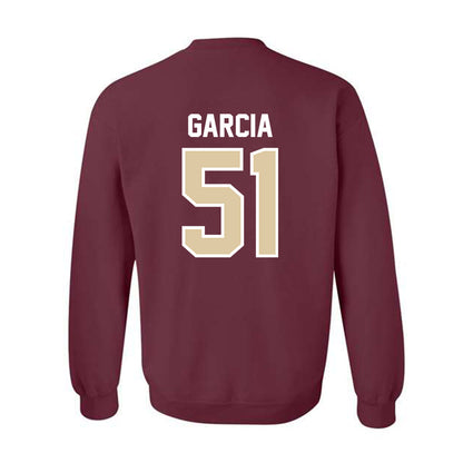 Boston College - NCAA Baseball : Esteban Garcia - Crewneck Sweatshirt Classic Shersey