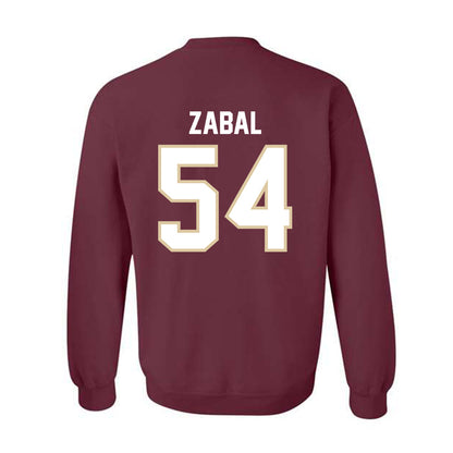 Boston College - NCAA Football : Juan Zabal - Classic Fashion Shersey Sweatshirt