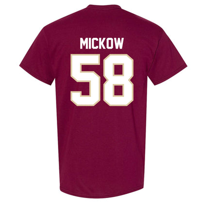 Boston College - NCAA Football : Ryan Mickow - Maroon Classic Shersey Short Sleeve T-Shirt