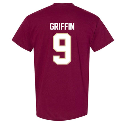 Boston College - NCAA Football : Josiah Griffin - Maroon Classic Shersey Short Sleeve T-Shirt