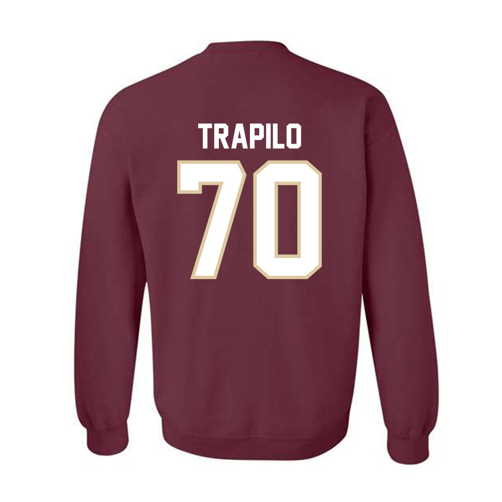Boston College - NCAA Football : Ozzy Trapilo - Maroon Classic Shersey Sweatshirt
