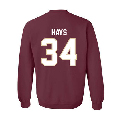 Boston College - NCAA Football : Tim Hays - Classic Fashion Shersey Sweatshirt