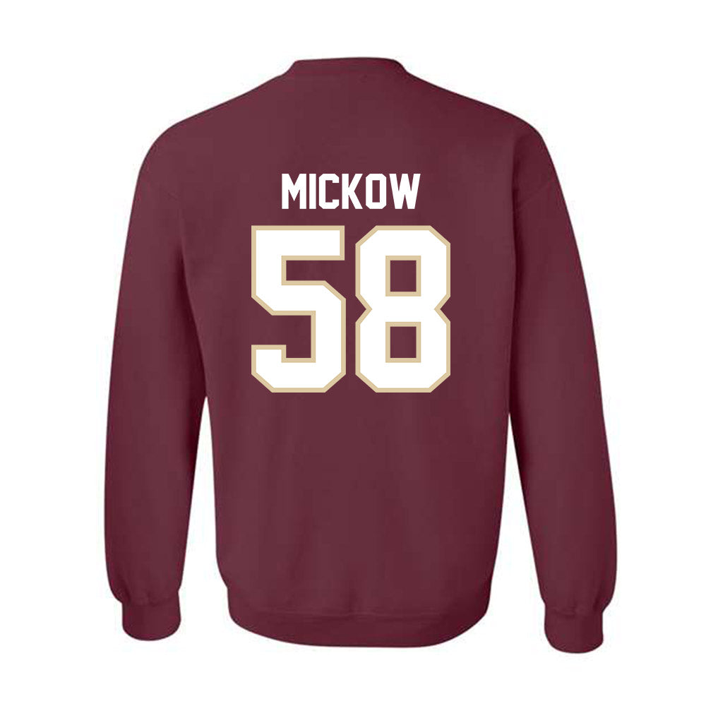 Boston College - NCAA Football : Ryan Mickow - Classic Fashion Shersey Sweatshirt