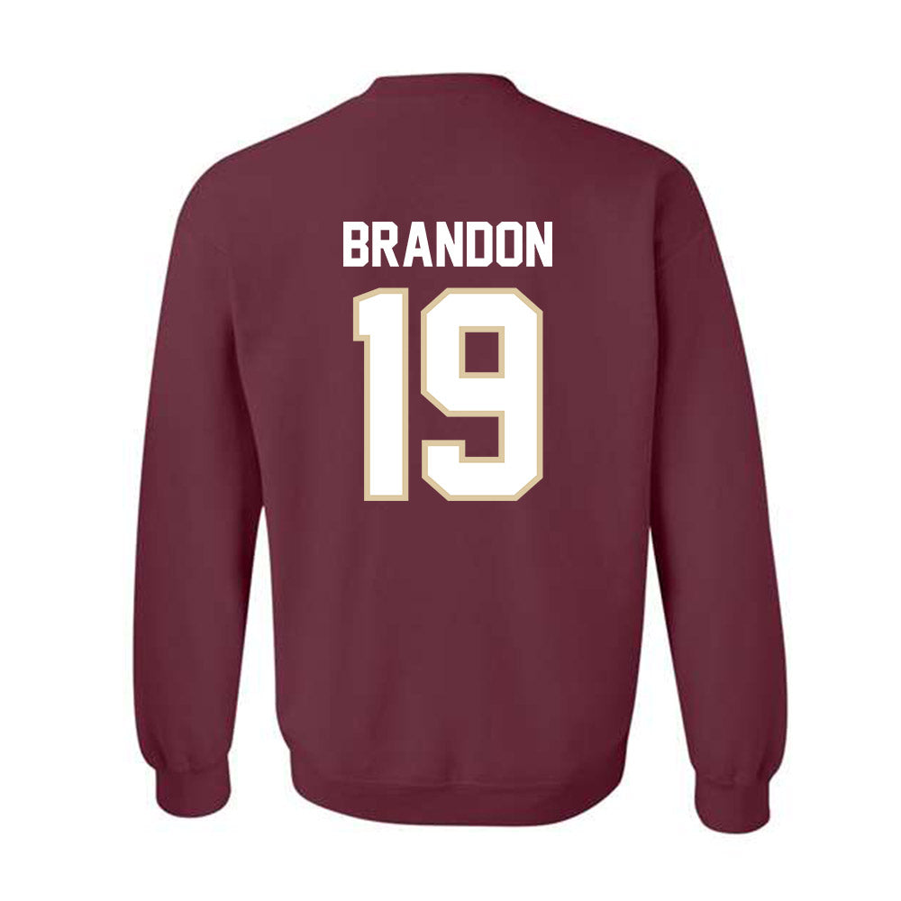 Boston College - NCAA Football : Jack Brandon - Classic Fashion Shersey Sweatshirt