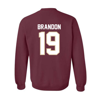 Boston College - NCAA Football : Jack Brandon - Classic Fashion Shersey Sweatshirt