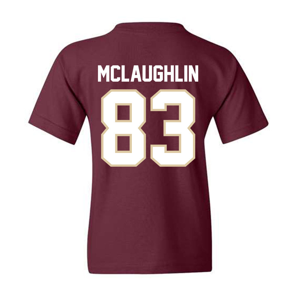 Boston College - NCAA Football : Luke McLaughlin - Classic Fashion Shersey Youth T-Shirt