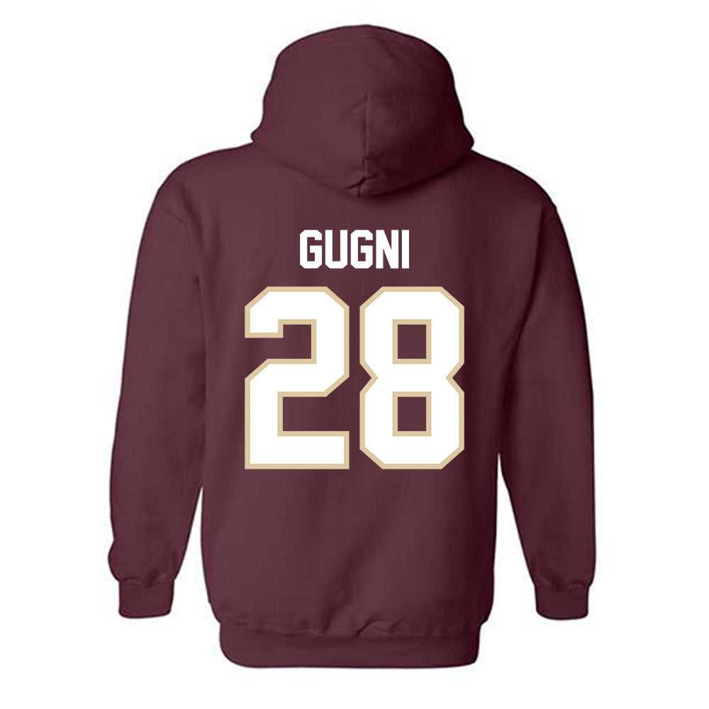 Boston College - NCAA Football : Jackson Gugni - Maroon Classic Shersey Hooded Sweatshirt