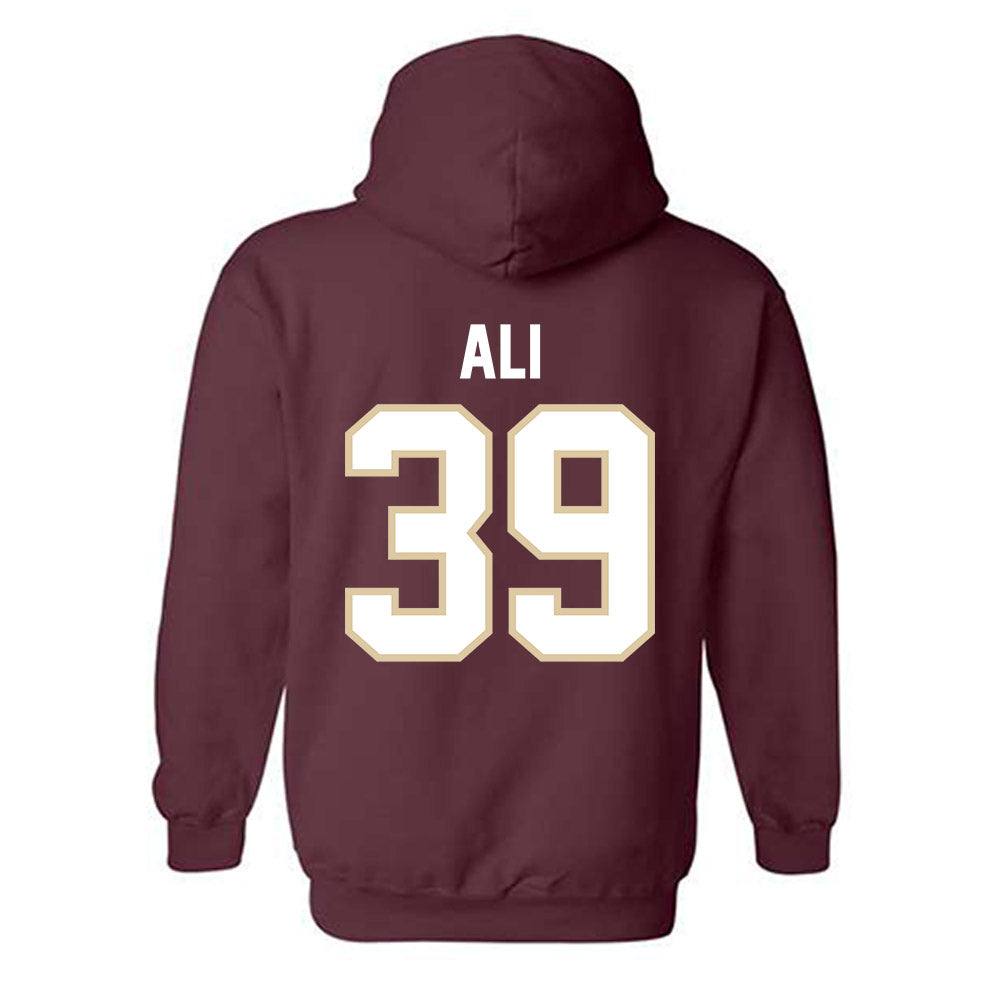 Boston College - NCAA Football : Kahlil Ali - Maroon Claasic Shersey Hooded Sweatshirt