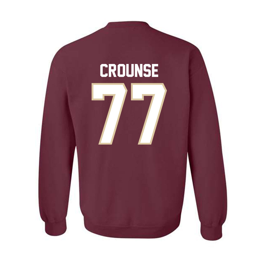 Boston College - NCAA Football : Michael Crounse - Classic Fashion Shersey Sweatshirt