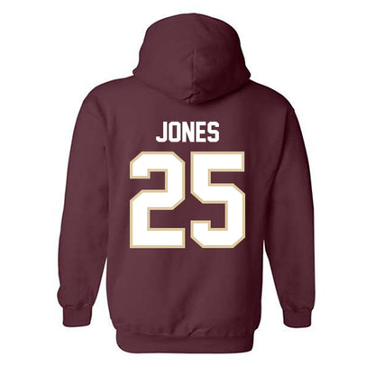 Boston College - NCAA Football : Jamareeh Jones - Maroon Classic Shersey Hooded Sweatshirt