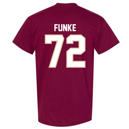 Boston College - NCAA Football : Jack Funke - Classic Fashion Shersey Short Sleeve T-Shirt