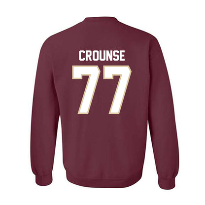 Boston College - NCAA Football : Michael Crounse - Maroon Classic Sweatshirt