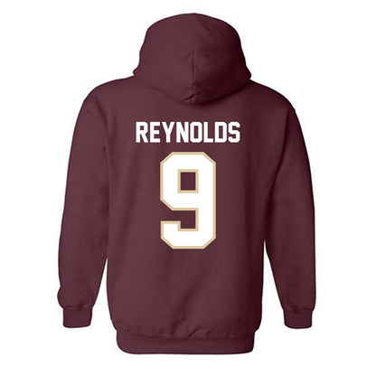 Boston College - NCAA Football : Dante Reynolds - Maroon Classic Shersey Hooded Sweatshirt