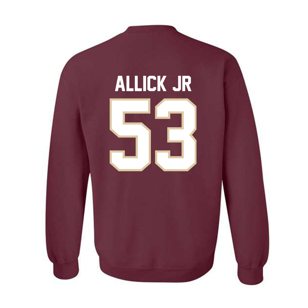 Boston College - NCAA Football : Dwayne Allick Jr - Classic Fashion Shersey Sweatshirt