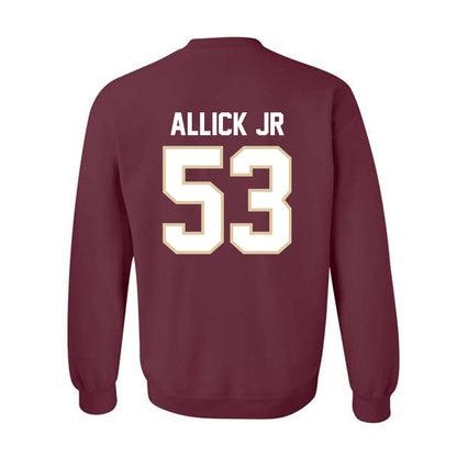 Boston College - NCAA Football : Dwayne Allick Jr - Classic Fashion Shersey Sweatshirt