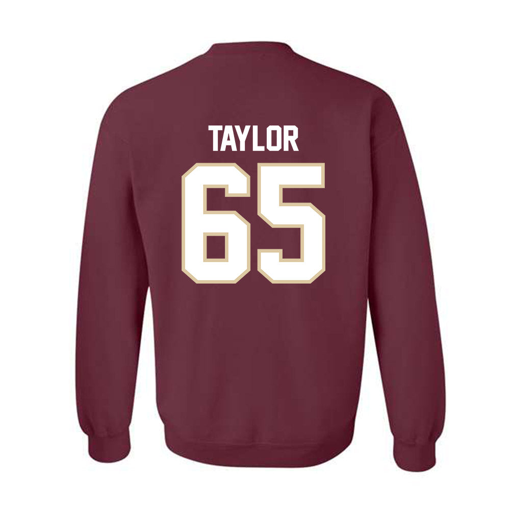 Boston College - NCAA Football : Logan Taylor - Classic Fashion Shersey Sweatshirt