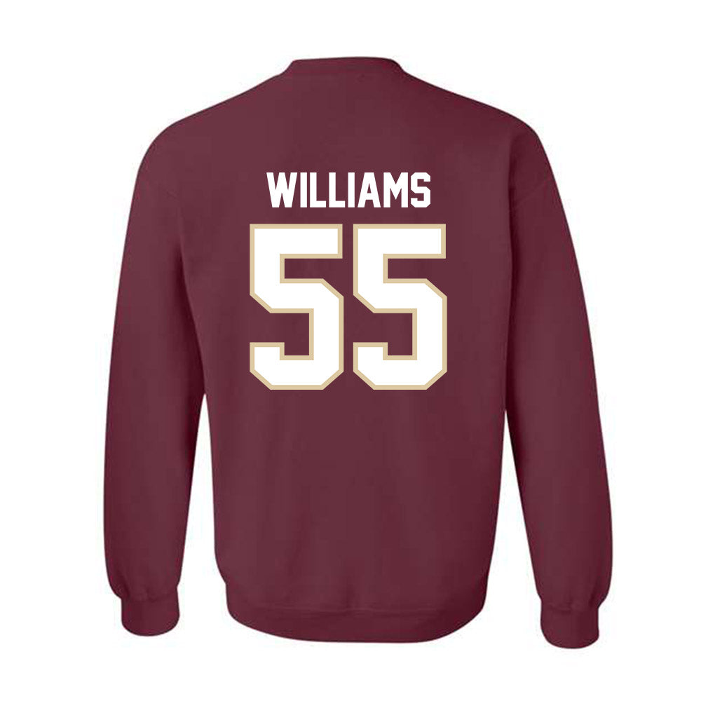 Boston College - NCAA Football : Kwan Williams - Classic Fashion Shersey Sweatshirt