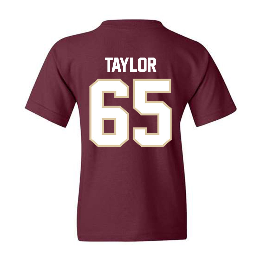 Boston College - NCAA Football : Logan Taylor - Classic Fashion Shersey Youth T-Shirt