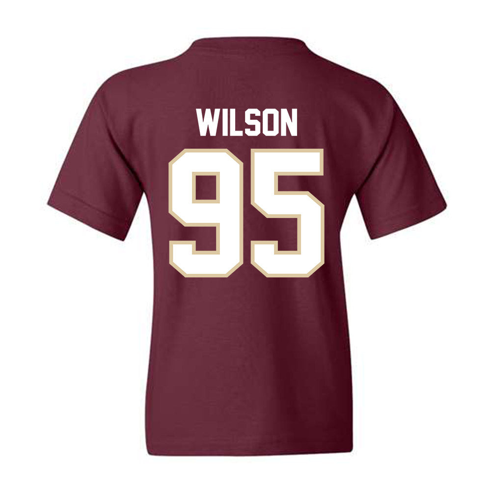 Boston College - NCAA Football : Clive Wilson - Classic Fashion Shersey Youth T-Shirt