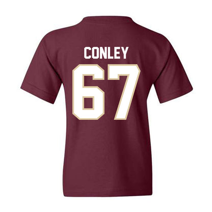 Boston College - NCAA Football : Jack Conley - Classic Fashion Shersey Youth T-Shirt