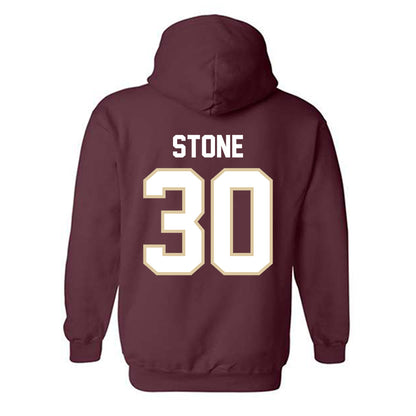 Boston College - NCAA Football : Sammy Stone - Maroon Classic Shersey Hooded Sweatshirt