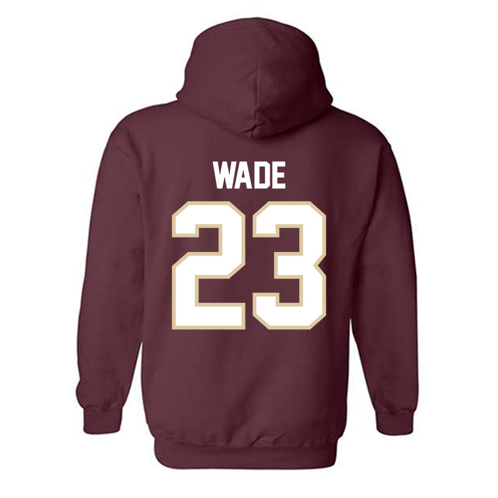 Boston College - NCAA Football : Montrell Wade - Maroon Classic Shersey Hooded Sweatshirt