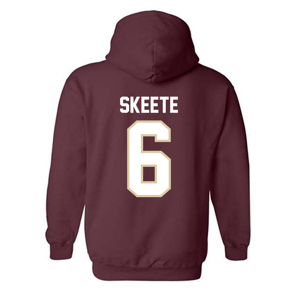 Boston College - NCAA Football : Jaedn Skeete - Maroon Classic Hooded Sweatshirt