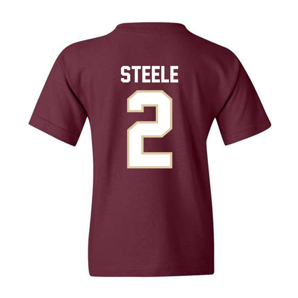 Boston College - NCAA Football : Bryce Steele - Classic Fashion Shersey Youth T-Shirt