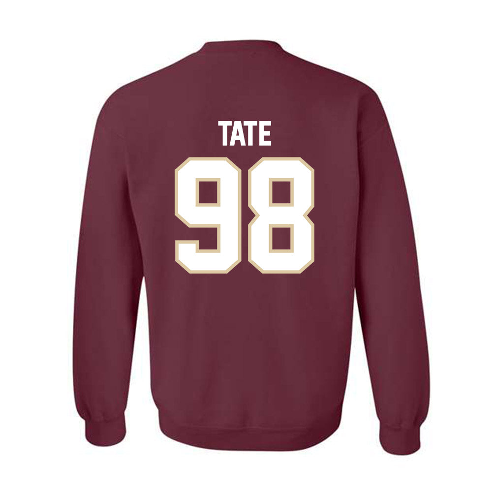 Boston College - NCAA Football : Nigel Tate - Classic Fashion Shersey Sweatshirt