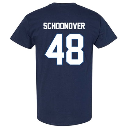 BYU - NCAA Football : Bodie Schoonover - Navy Classic Shersey Short Sleeve T-Shirt