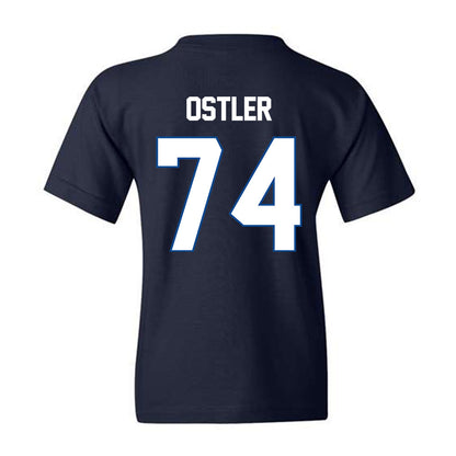 BYU - NCAA Football : Trevin Ostler - Navy Classic Shersey Youth T-Shirt