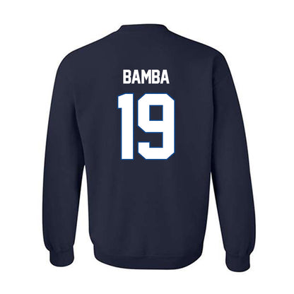 BYU - NCAA Football : Mory Bamba - Navy Classic Shersey Sweatshirt